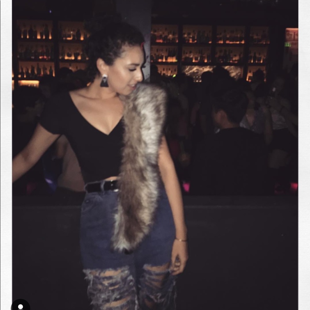 🐰 Zara wrap crop top!